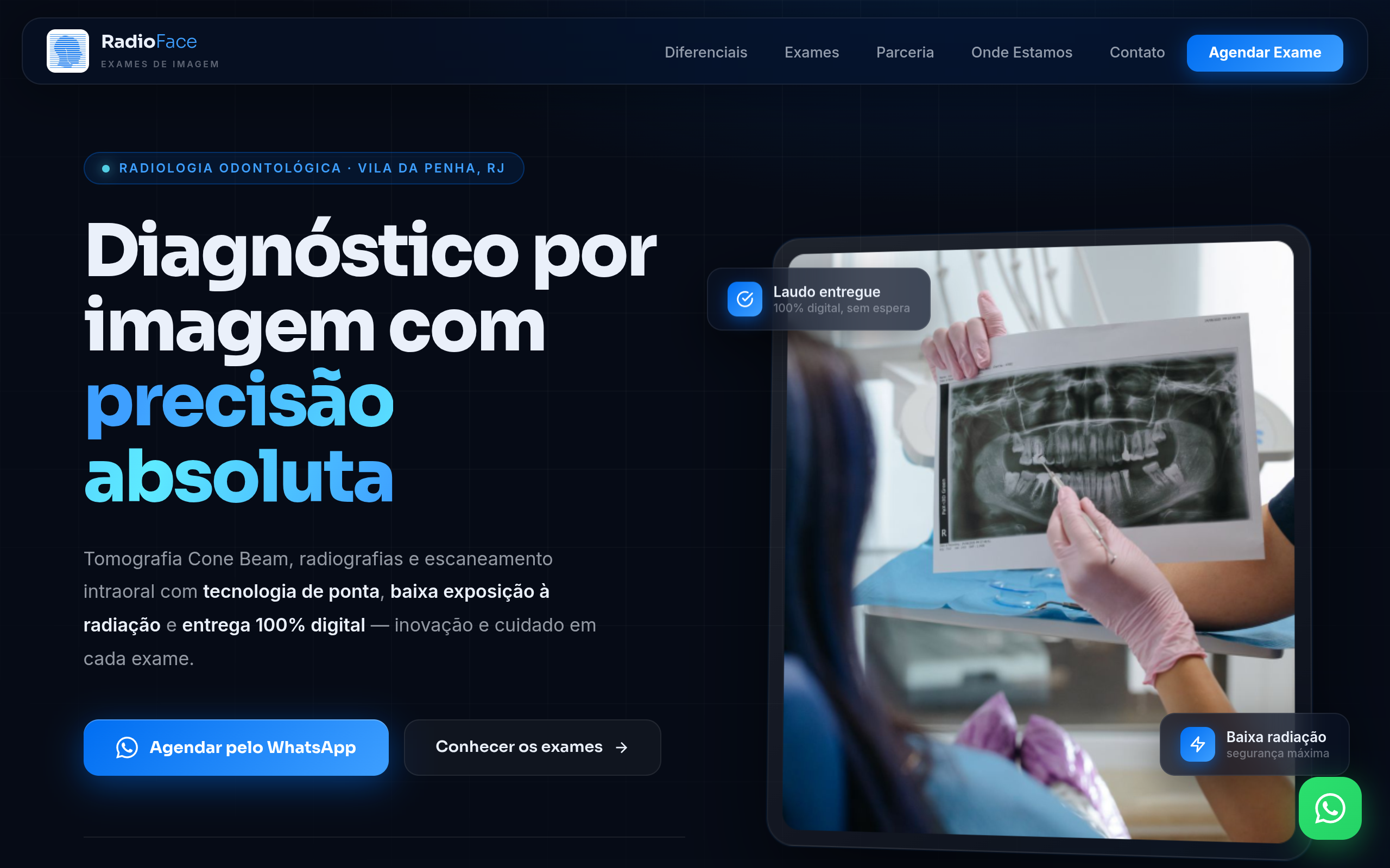 Radioface Exames
